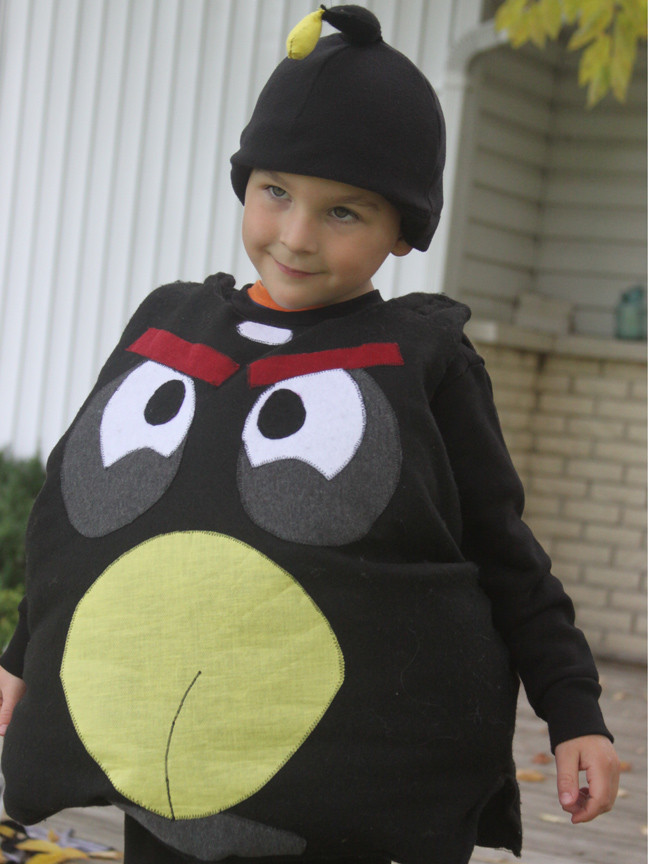 Best ideas about Angry Bird Costume DIY
. Save or Pin Do It Yourself Halloween Costumes – Black Angry Bird Now.