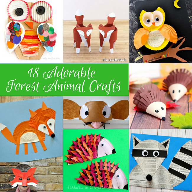 Best ideas about Animal Art Projects For Kids
. Save or Pin Adorable Forest Animal Crafts Now.