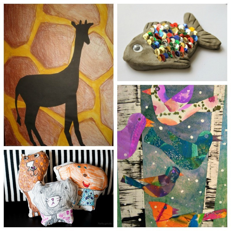 Best ideas about Animal Art Projects For Kids
. Save or Pin Moo Arf 19 Wild and Wonderful Animal Art Projects Now.