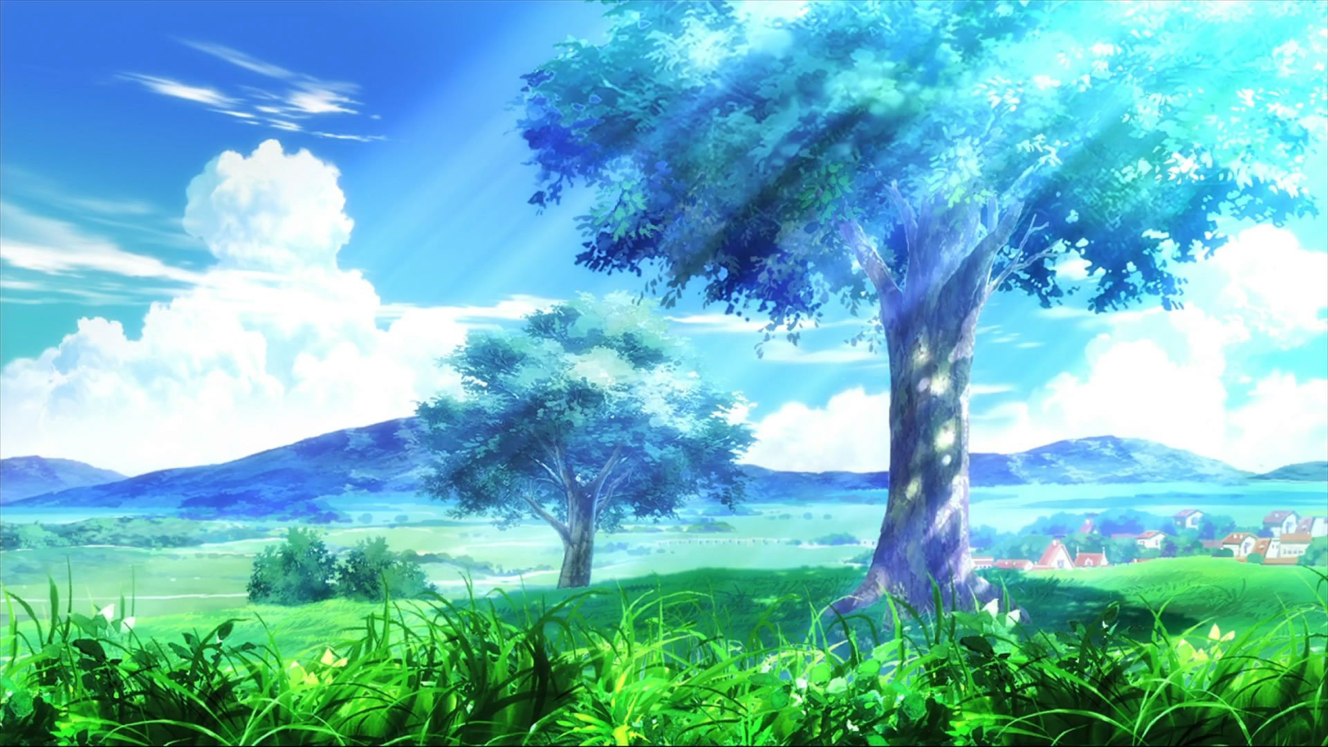 Best ideas about Anime Landscape Wallpaper
. Save or Pin Anime Scenery Desktop Background Now.