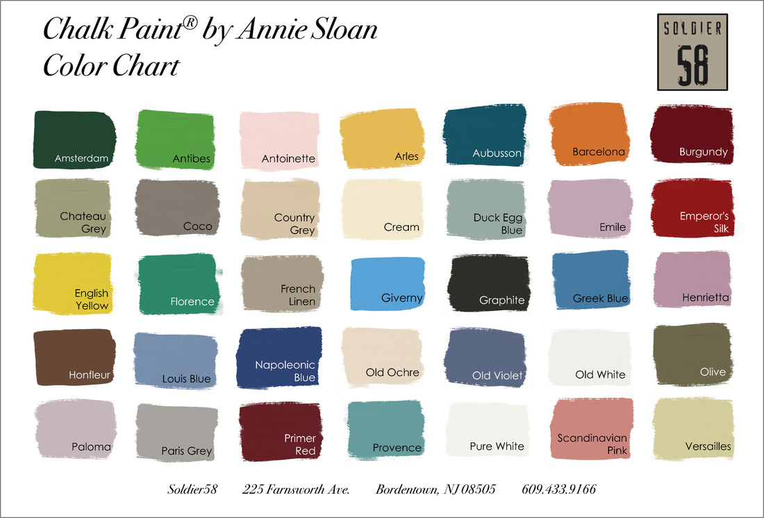 Best ideas about Annie Sloan Chalk Paint Colors
. Save or Pin Chalk Paint by Annie Sloan Sol r58 Now.