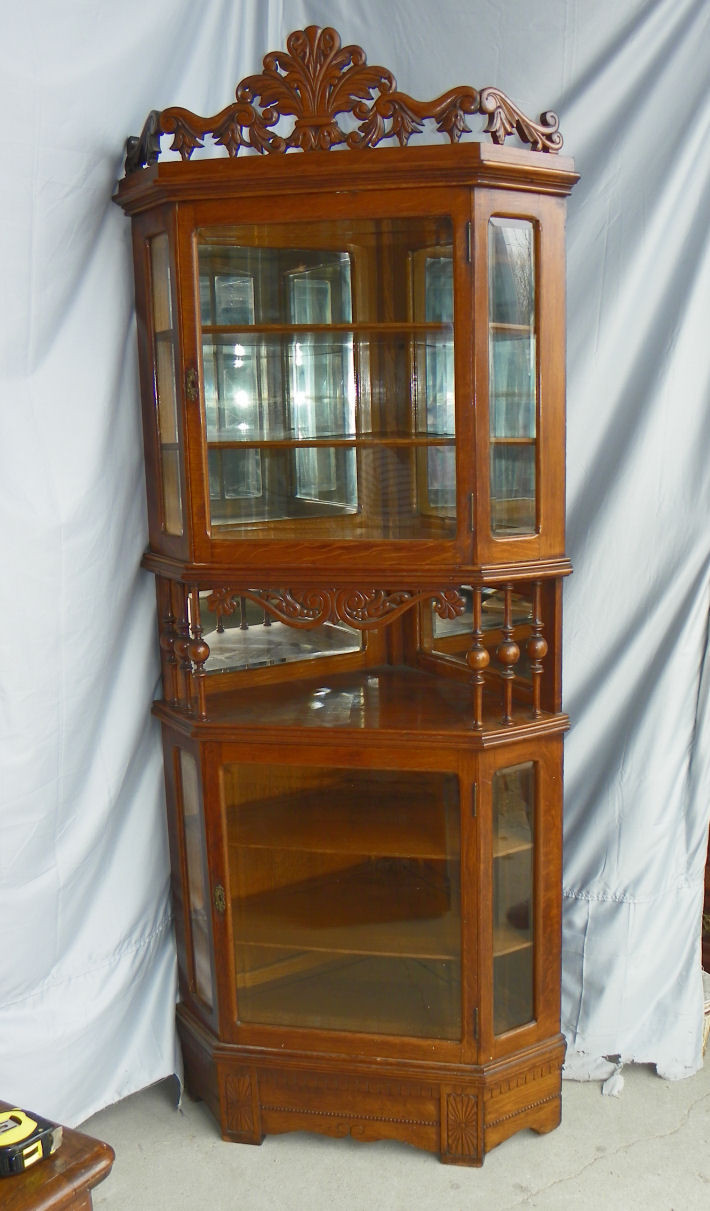 Best ideas about Antique Curio Cabinet
. Save or Pin Bargain John s Antiques Blog Archive Antique Oak Corner Now.