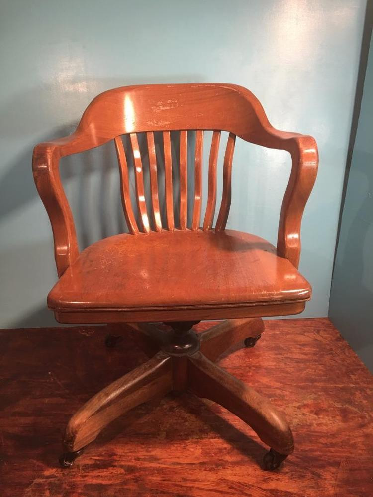 Best ideas about Antique Desk Chair
. Save or Pin Antique Vintage Lawyers Bankers Library Oak Desk Barrel Now.