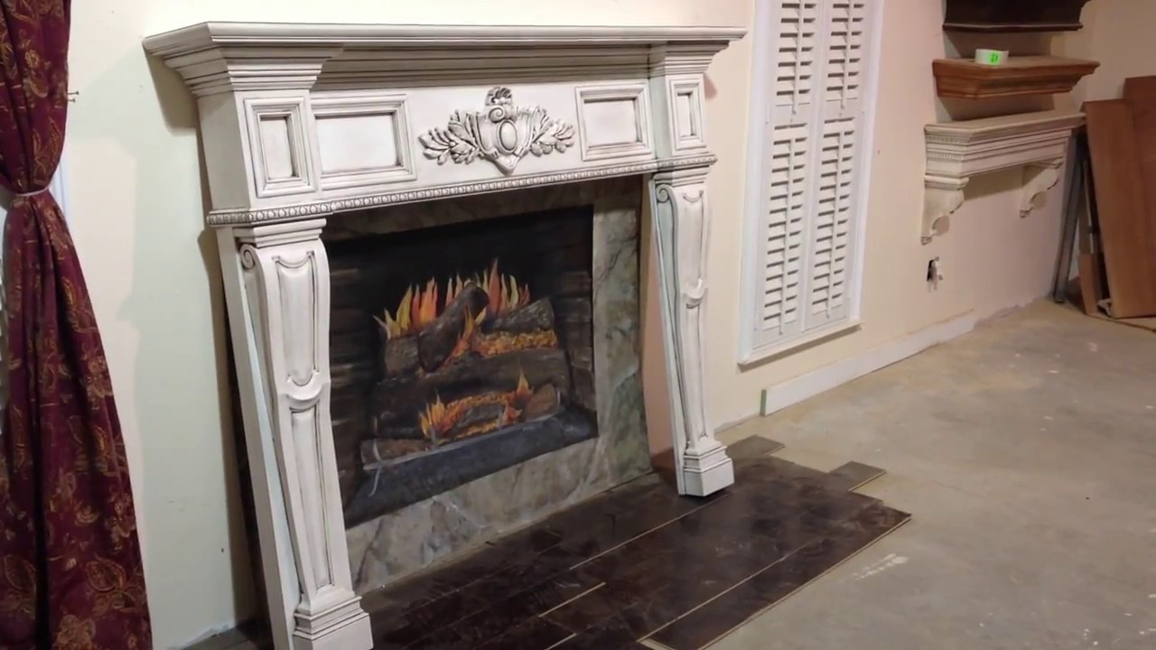 Best ideas about Antique Fireplace Mantels
. Save or Pin The Boston Mantel Antique Glaze Finish Antique Now.