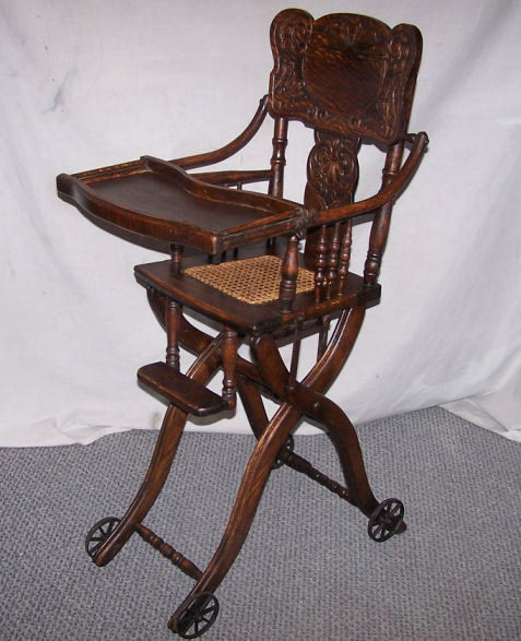 Best ideas about Antique High Chair
. Save or Pin Antique Oak Folding Up and Down High Chair and Stroller Now.