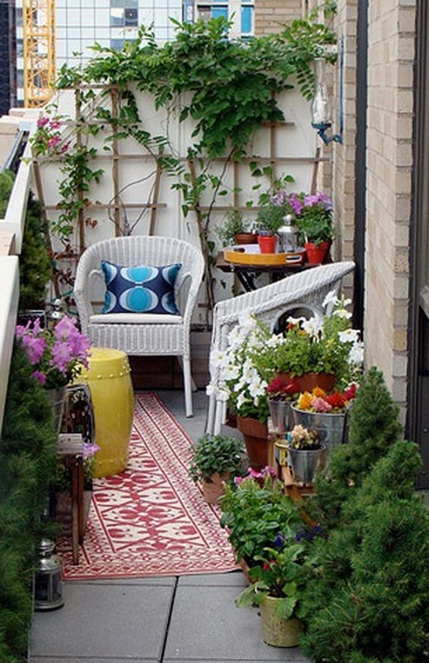 Best ideas about Apartment Patio Garden Ideas
. Save or Pin 23 Amazing Decorating Ideas for Small Balcony Style Now.