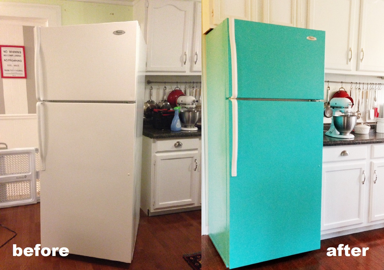 Best ideas about Appliance Paint Colors
. Save or Pin DIY Painted Refrigerator Now.
