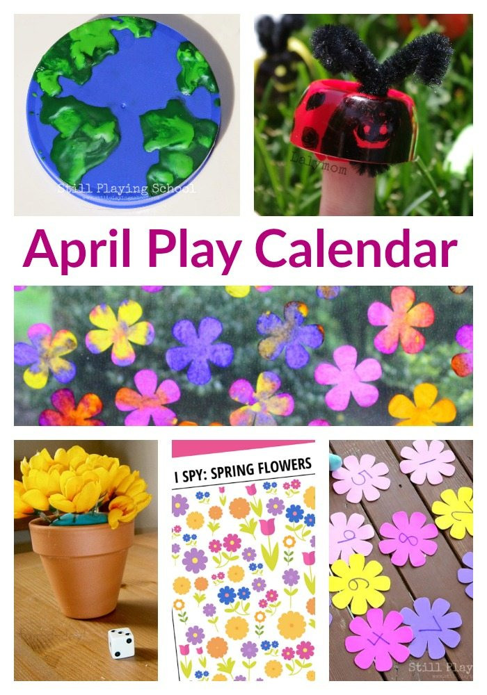 Best ideas about April Crafts For Kids
. Save or Pin April Activities for Kids Free Monthly Play Calendar Now.