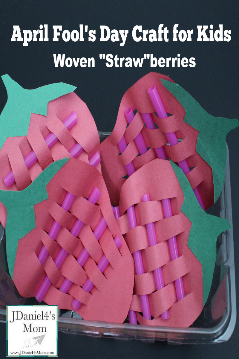 Best ideas about April Crafts For Kids
. Save or Pin April Fools Day for Kids Woven Strawberries Now.