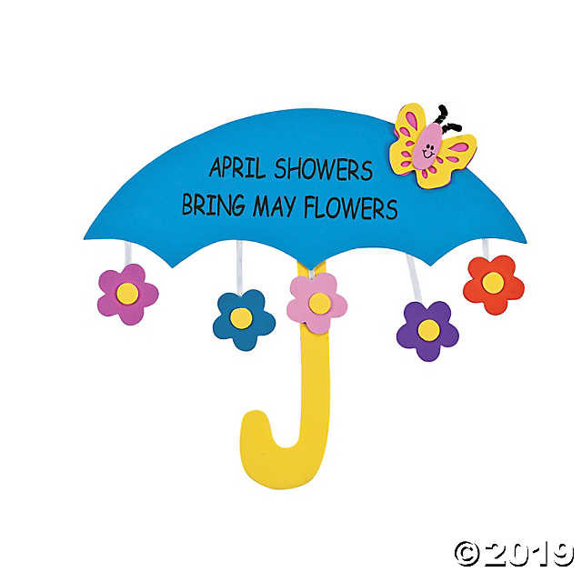 Best ideas about April Kids Crafts
. Save or Pin April Showers Bring May Flowers Sign Craft Kit Now.