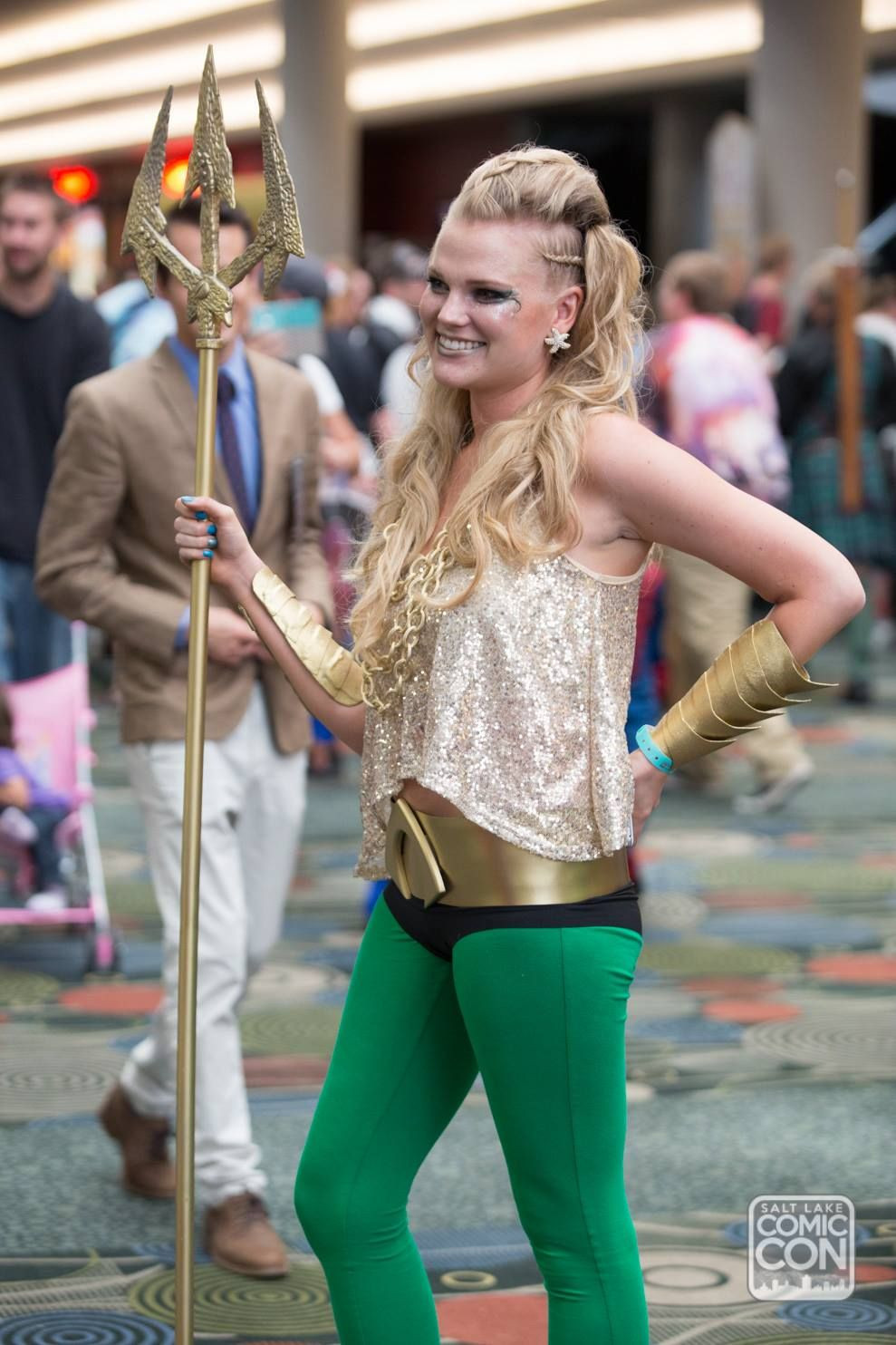 Best ideas about Aquaman Costume DIY
. Save or Pin Female Aquaman cosplay at Salt Lake ic Con 2014 Now.