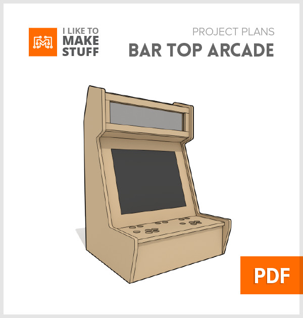 Best ideas about Arcade Cabinet Plans
. Save or Pin Bar Top Arcade Digital Plan I Like to Make Stuff Now.