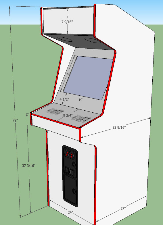 Best ideas about Arcade Cabinet Plans
. Save or Pin Sketchup Arcade Cabinets Now.