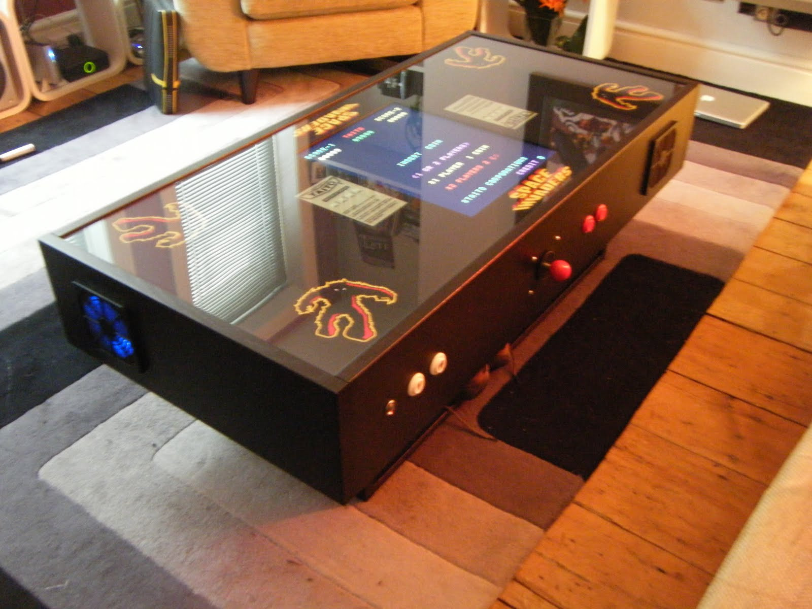 Best ideas about Arcade Coffee Table
. Save or Pin the mathmos MAME OVER Arcade project Now.