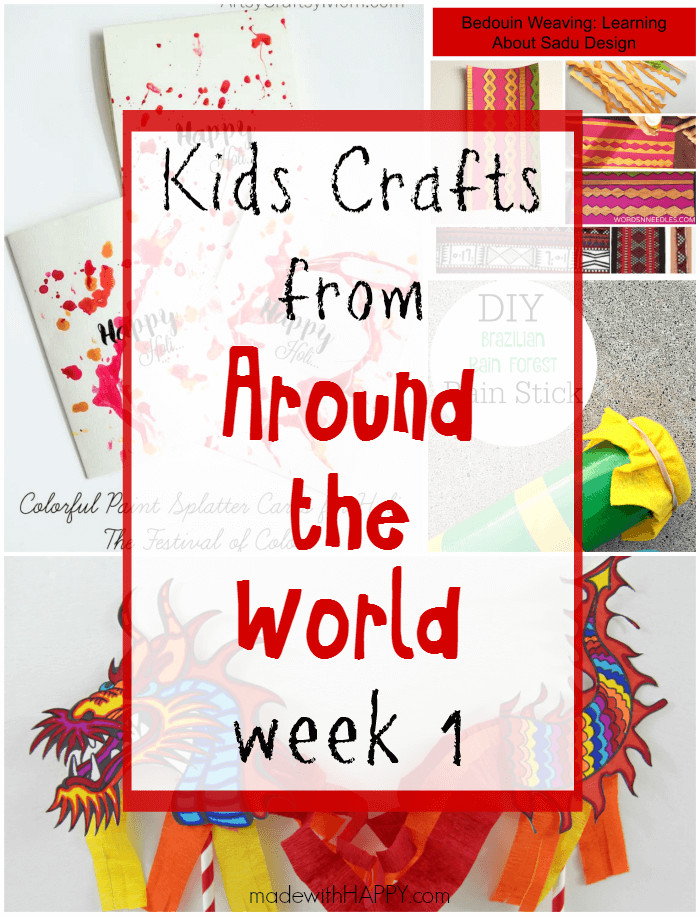 Best ideas about Around The World Crafts For Kids
. Save or Pin Kids Crafts from Around the World Week 1 Made with HAPPY Now.