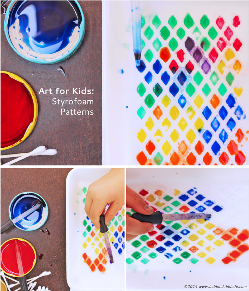 Best ideas about Art Activity For Preschoolers
. Save or Pin Art Activities for Kids Styrofoam Patterns Now.