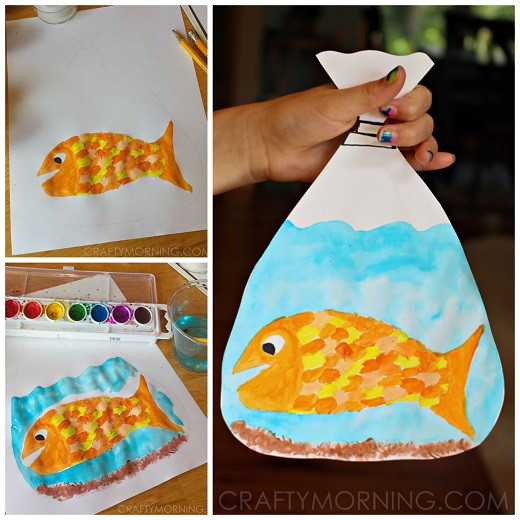 Best ideas about Art And Craft For Kids
. Save or Pin Creative Little Fish Crafts for Kids Crafty Morning Now.