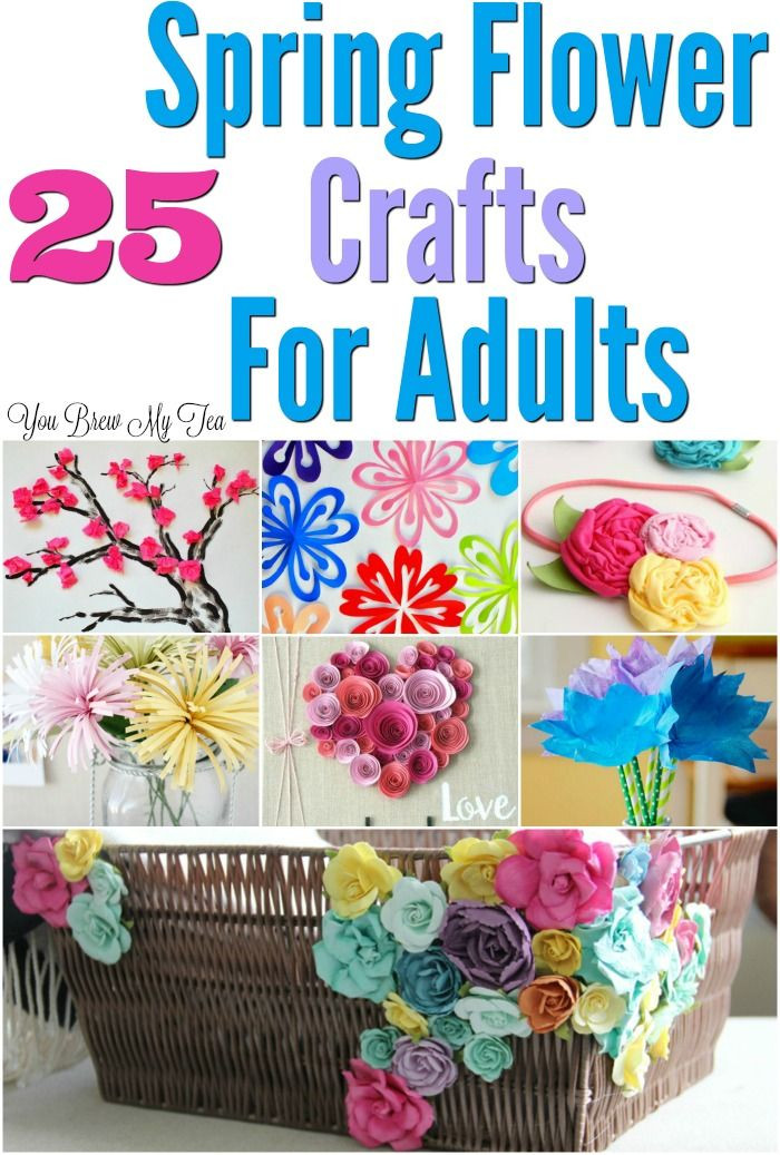 Best ideas about Art And Craft Ideas For Adults
. Save or Pin 25 Flower Craft Ideas For Adults Crafts Now.
