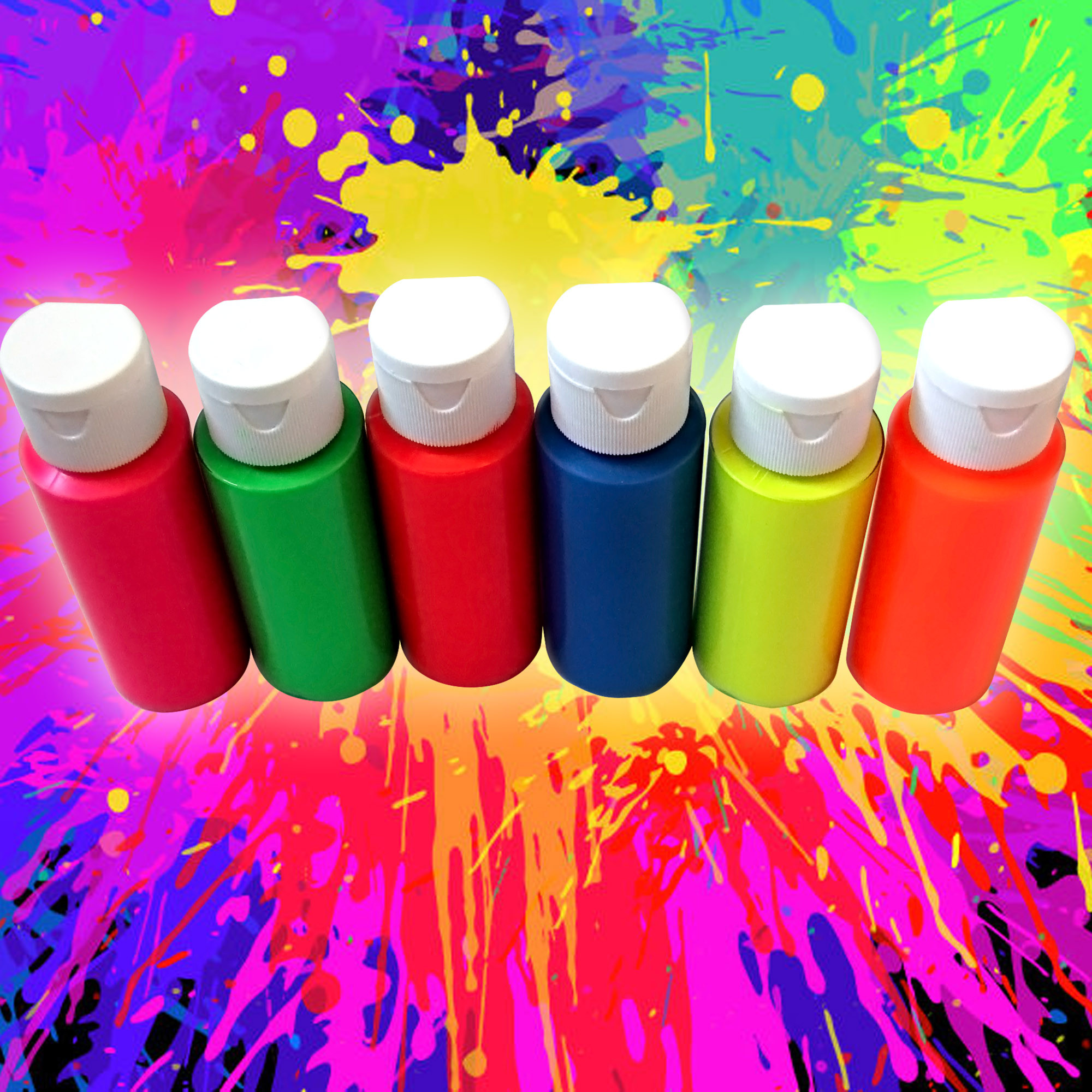 Best ideas about Art And Craft Paint
. Save or Pin Huuman Blacklight Neon Paint Set Arts & Crafts Body Now.