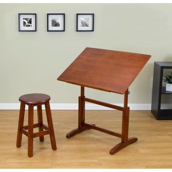 Best ideas about Art And Craft Table For Adults
. Save or Pin Items similar to Vintage Style Drafting Table Wood Stool Now.