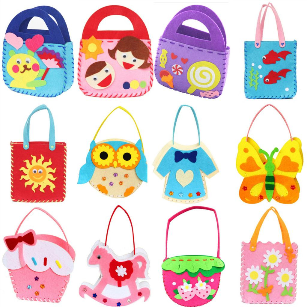 Best ideas about Art Crafts For Toddlers
. Save or Pin Non woven Cloth Cartoon Animal Flower Handmade Kids Now.