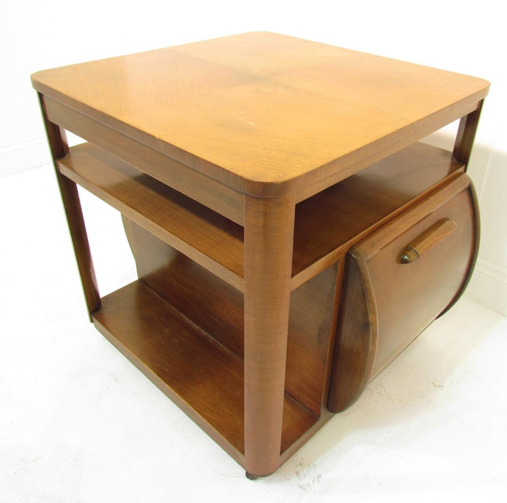 Best ideas about Art Deco Coffee Table
. Save or Pin Antique Walnut Art Deco Coffee Table Cocktail Cabinet Now.