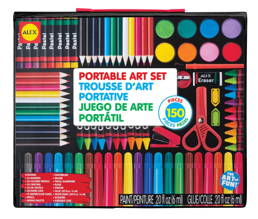 Best ideas about Art Kit For Toddlers
. Save or Pin Alex Toys Artist Art Set Kit Kids Painting Color Pencils Now.