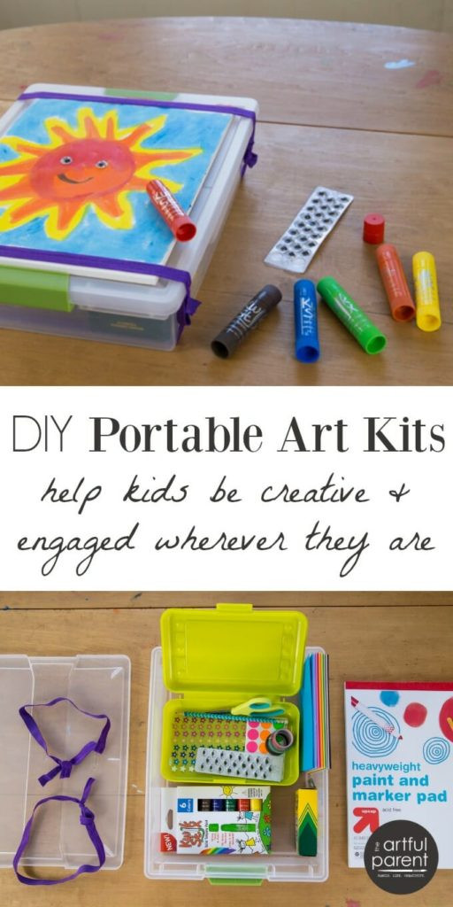 Best ideas about Art Kit For Toddlers
. Save or Pin DIY Portable Art Kits for Kids to Use for Family Trips and Now.