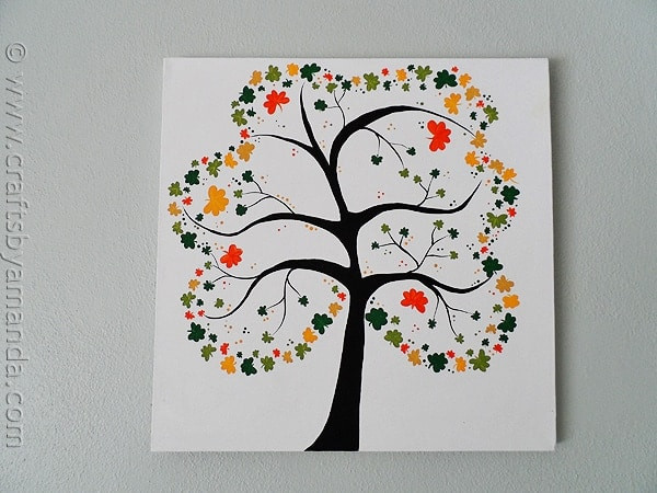 Best ideas about Art Projects For Adults
. Save or Pin Shamrock Crafts Shamrock Tree on Canvas Now.