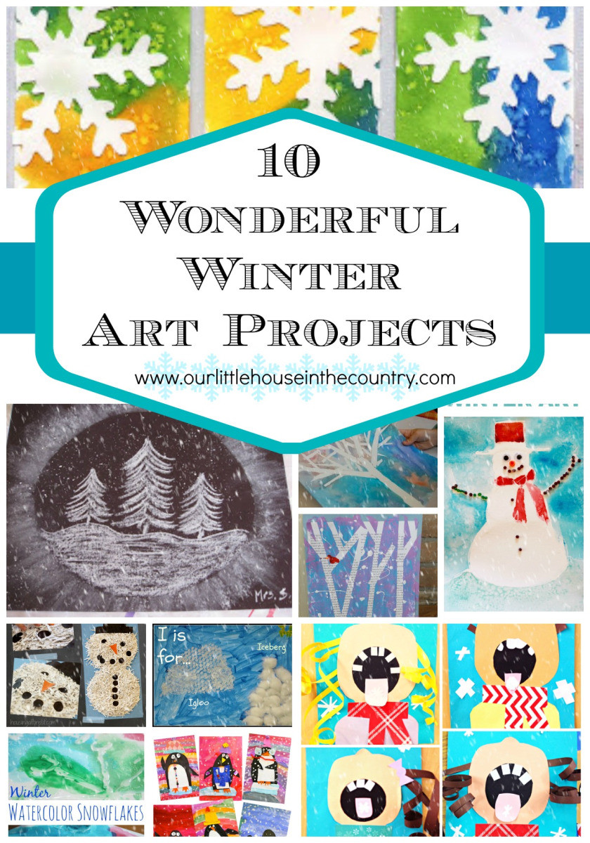 Best ideas about Art Projects For Little Kids
. Save or Pin 10 Wonderful Winter Art Projects Now.