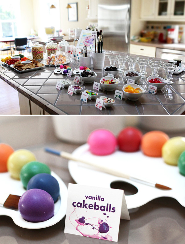 Best ideas about Art Themed Party For Adults
. Save or Pin interactive food station Now.