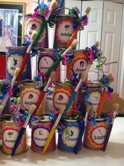 Best ideas about Art Themed Party For Adults
. Save or Pin Pinkie and The Bean DIY Art Party Paint Can Favors Now.