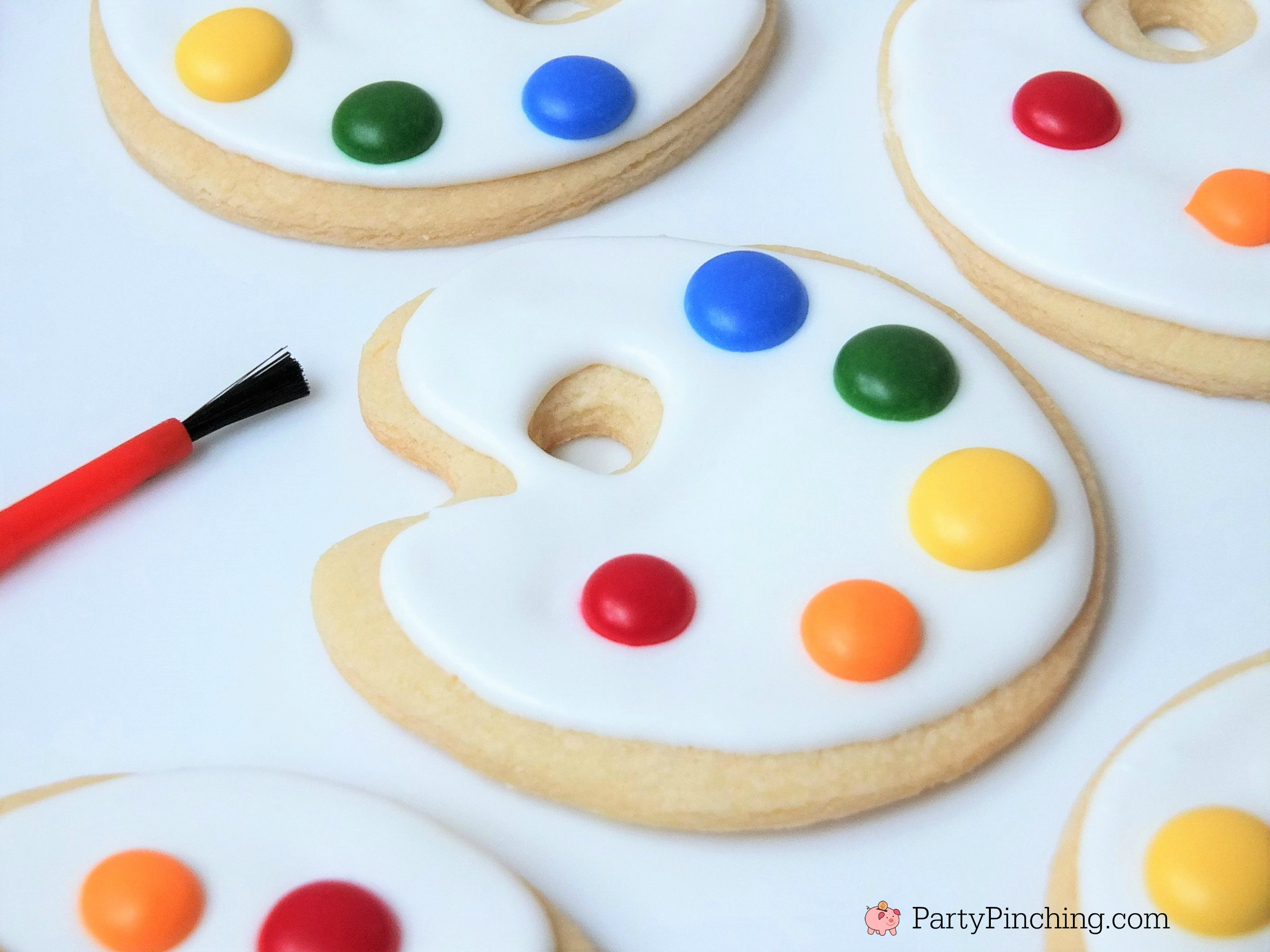 Best ideas about Art Themed Party For Adults
. Save or Pin Art Palette Paint cookies perfect for an art themed party Now.