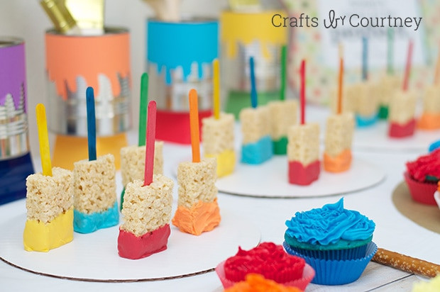 Best ideas about Art Themed Party For Adults
. Save or Pin Easy DIY Kids Art Themed Birthday Party Now.