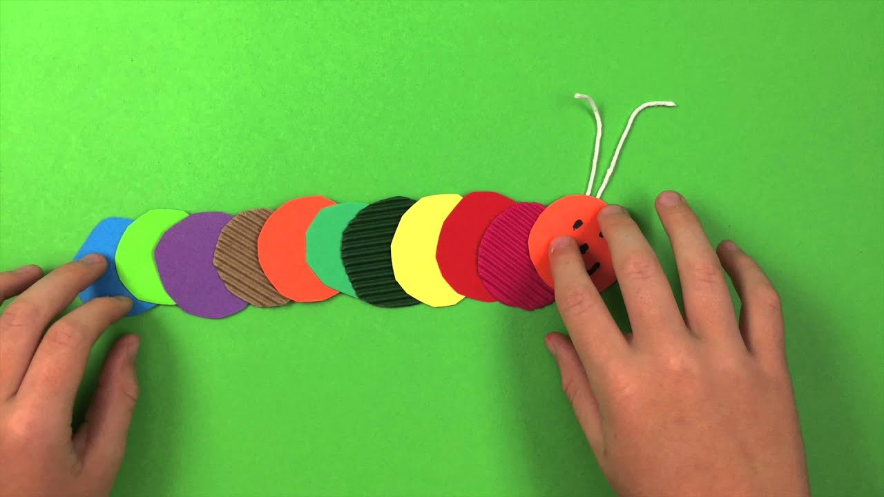 Best ideas about Arts &amp; Crafts For Kids
. Save or Pin How to make a Caterpillar simple preschool arts and Now.