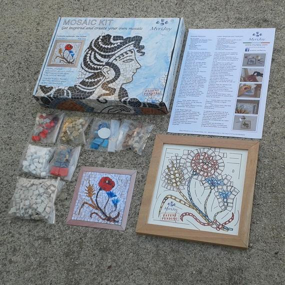 Best ideas about Arts And Craft Kits For Adults
. Save or Pin DIY Mosaic craft kit for adults Summer Mosaic art Now.