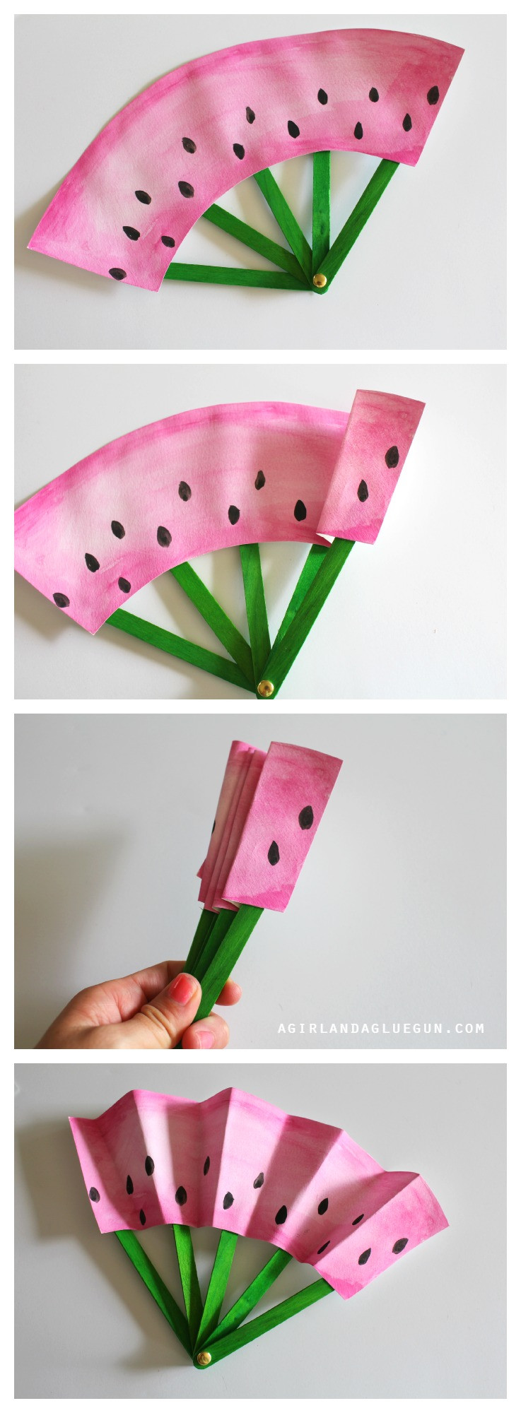 Best ideas about Arts And Crafts For Kids
. Save or Pin DIY Fruit Fans Kids Craft The Idea Room Now.
