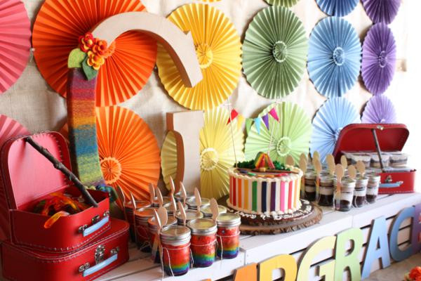 Best ideas about Arts And Crafts Gifts For Adults
. Save or Pin Kara s Party Ideas Camp Arts & Crafts Rainbow Party Now.