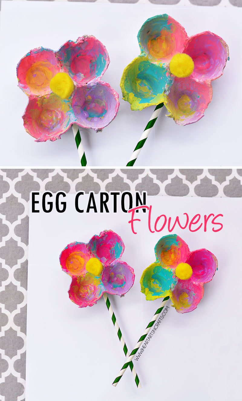 Best ideas about Arts And Crafts Kids
. Save or Pin Egg Carton Flowers I Heart Arts n Crafts Now.