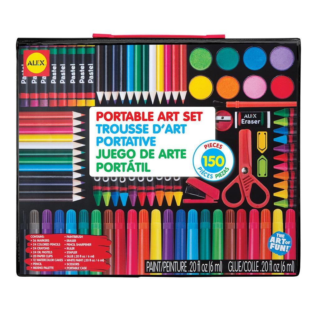 Best ideas about Arts And Crafts Sets For Kids
. Save or Pin ALEX Toys Artist Studio Portable Art Set with Carrying Now.