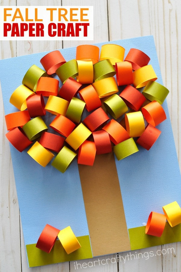 Best ideas about Arts And Crafts To Do With Kids
. Save or Pin Beautiful Fall Tree Paper Craft Now.