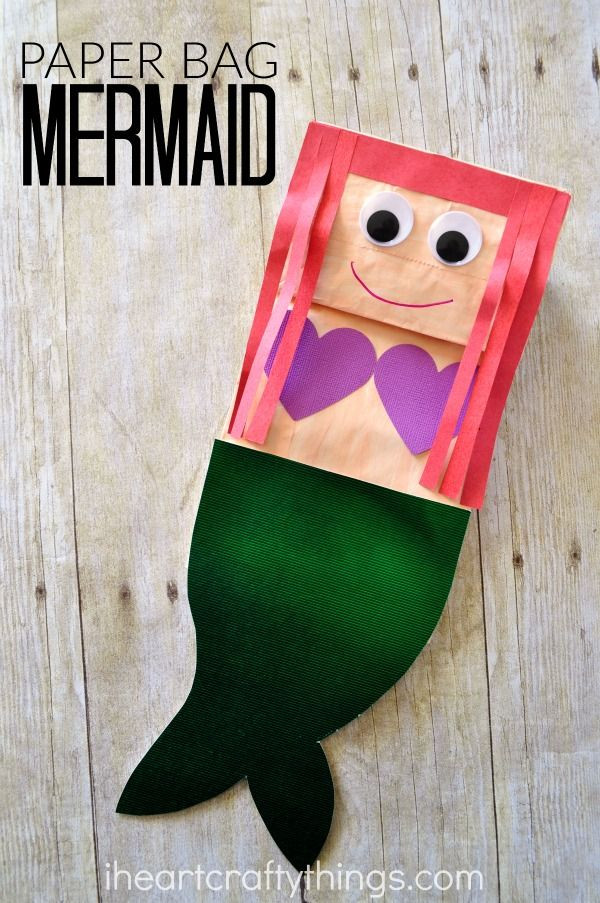 Best ideas about Arts And Crafts To Do With Kids
. Save or Pin Paper Bag Mermaid Craft for Kids Now.