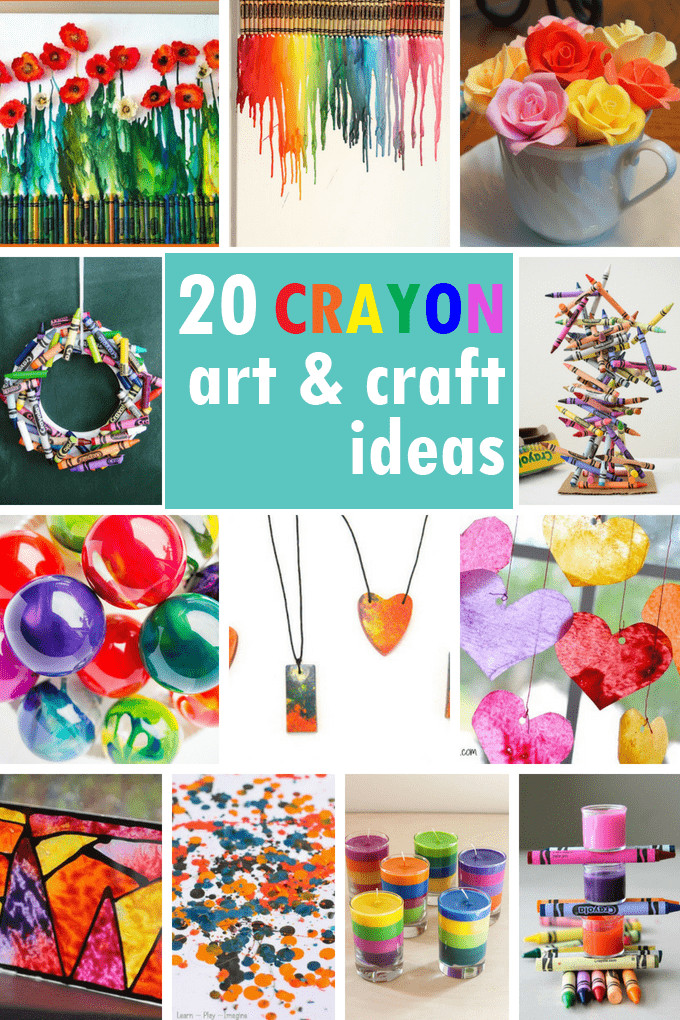 Best ideas about Arts And Crafts To Do With Kids
. Save or Pin Crayon art Crayon crafts and melted crayon art for kids Now.