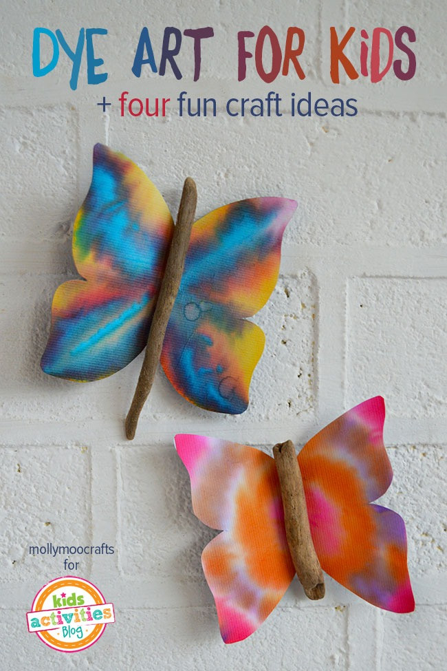 Best ideas about Arts And Crafts To Do With Kids
. Save or Pin DYE ART PROJECTS FOR KIDS – COOL RESULTS SO EASY TO DO Now.