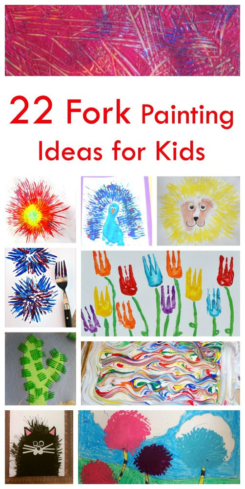 Best ideas about Arts Ideas For Toddlers
. Save or Pin 22 Fork Painting Ideas for Kids Emma Owl Now.