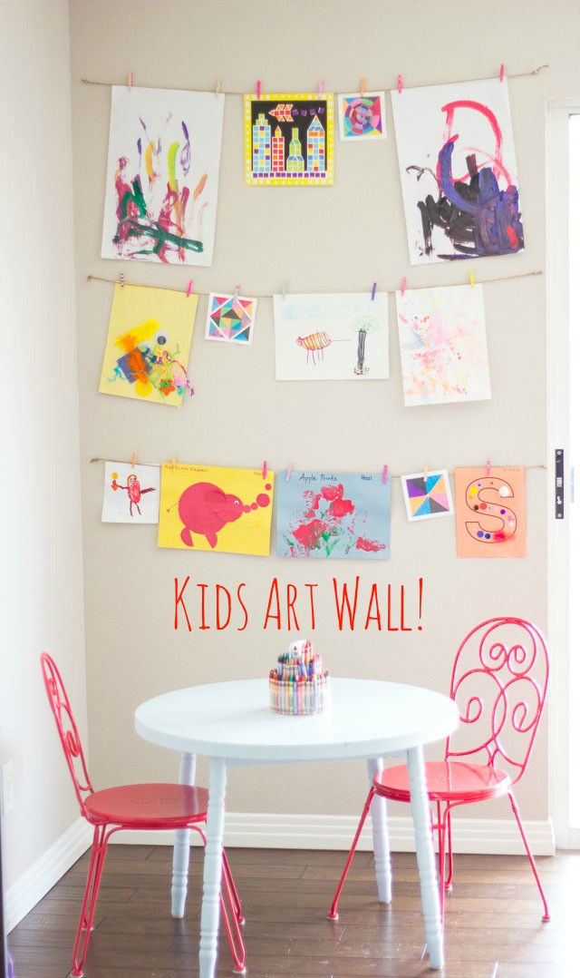 Best ideas about Artwork For Kids
. Save or Pin DIY Kids Art Displays The Idea Room Now.