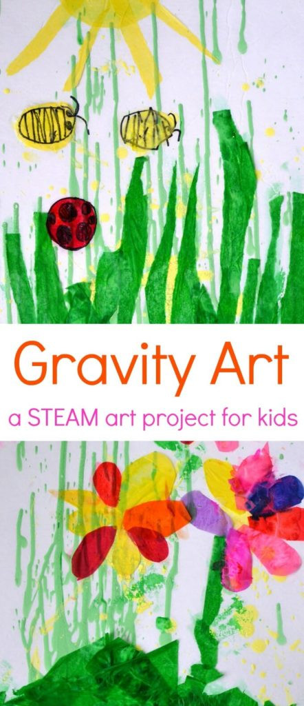 Best ideas about Artwork For Kids
. Save or Pin Gravity Painting A STEAM Art Project for Kids Now.