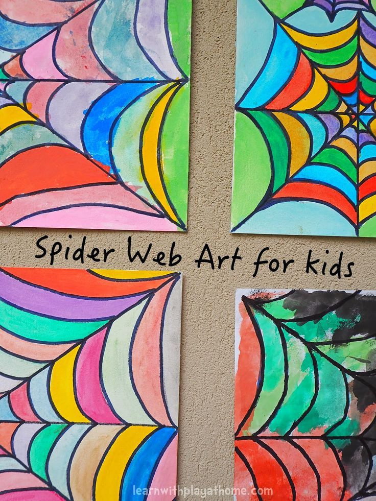 Best ideas about Artwork For Kids
. Save or Pin Spider Web Art for Kids SecondGradeSquad Now.