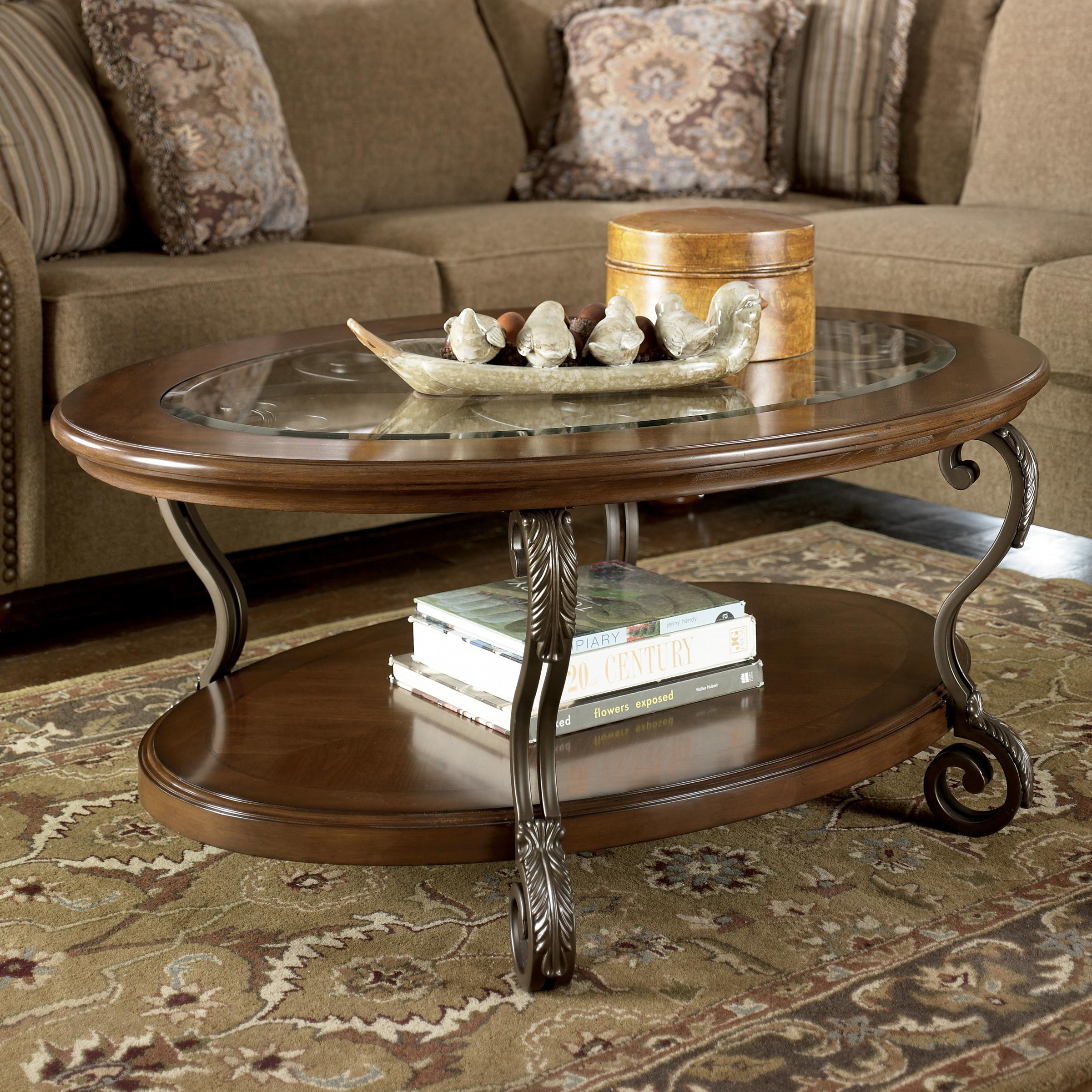 Best ideas about Ashley Coffee Table
. Save or Pin Ashley Signature Design Nestor T517 0 Oval Cocktail Table Now.