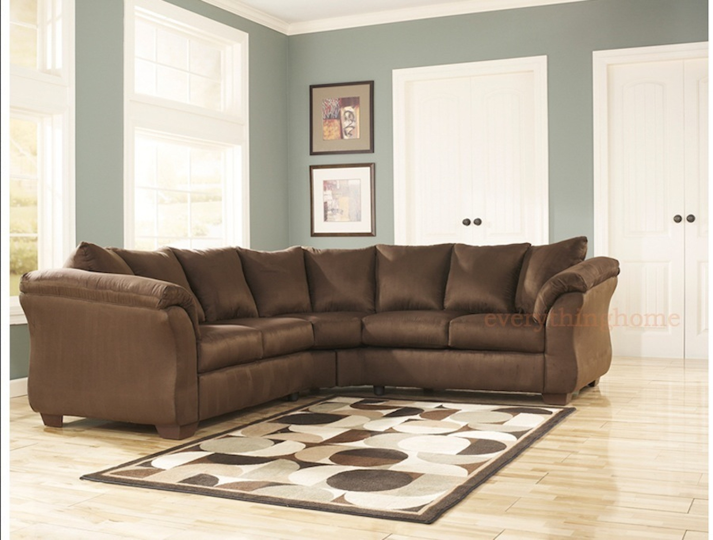 Best ideas about Ashley Darcy Sofa
. Save or Pin ASHLEY DARCY SIGNATURE FABRIC UPHOLSTERED SECTIONAL SOFA Now.